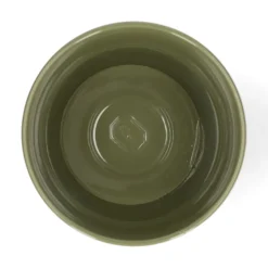 Bloempot, zink, olijfgroen, Ø17 cm