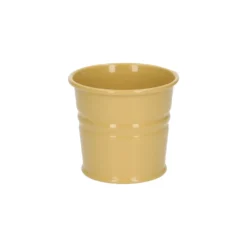 Bloempot, zink, zandkleur, Ø 7 cm