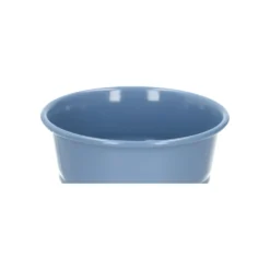 Bloempot, zink, zeeblauw, Ø11 cm