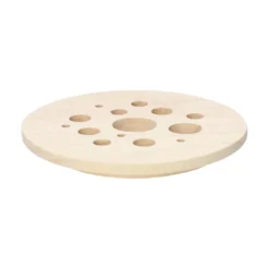 Bloemverdeler, rubberhout, Ø 10 cm