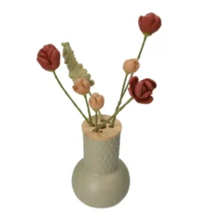 Bloemverdeler, rubberhout, Ø 6.5 cm