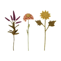 Bloem veronica, vilt, paars, 35 cm