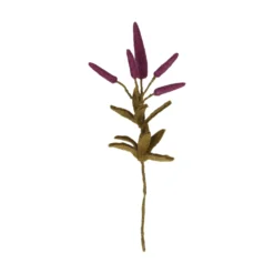 Bloem veronica, vilt, paars, 35 cm