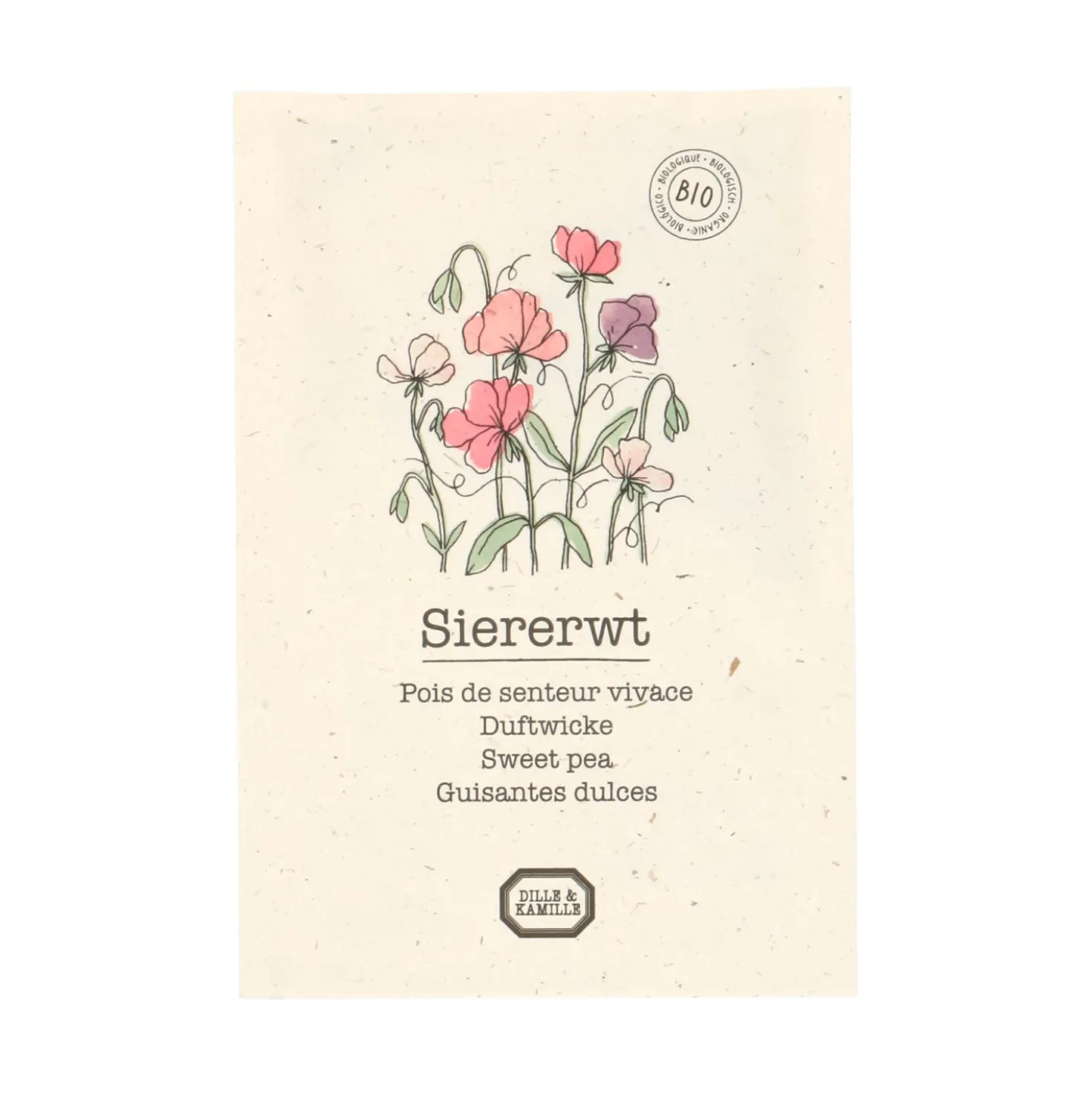 Bloemzaden, biologisch, Siererwt Lathyrus, 2 g