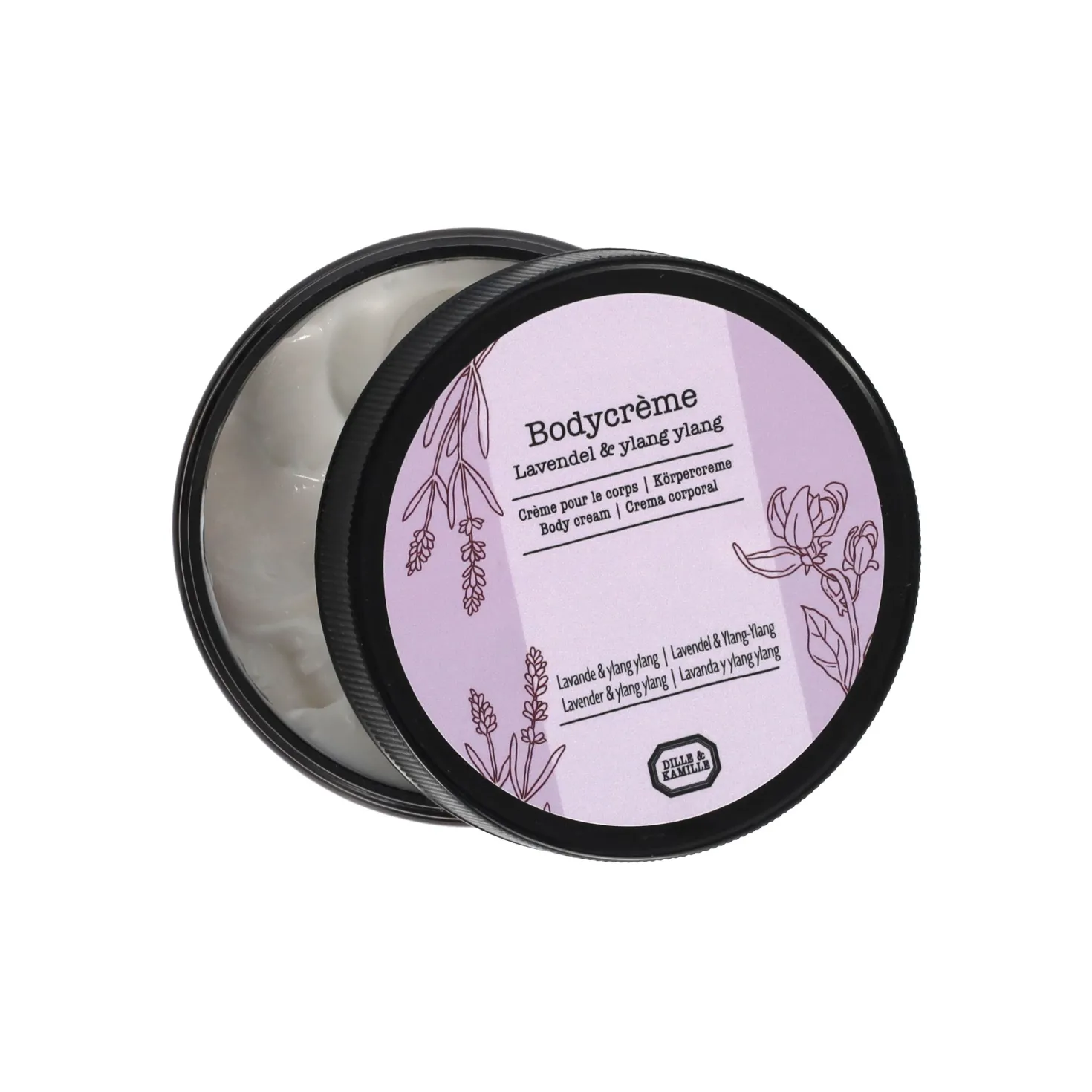Bodycrème, lavendel & ylang, 200 ml