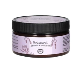 Bodyscrub, lavendel & ylang, 200 ml