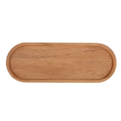 Bord, acaciahout, 27,5 x 10 cm