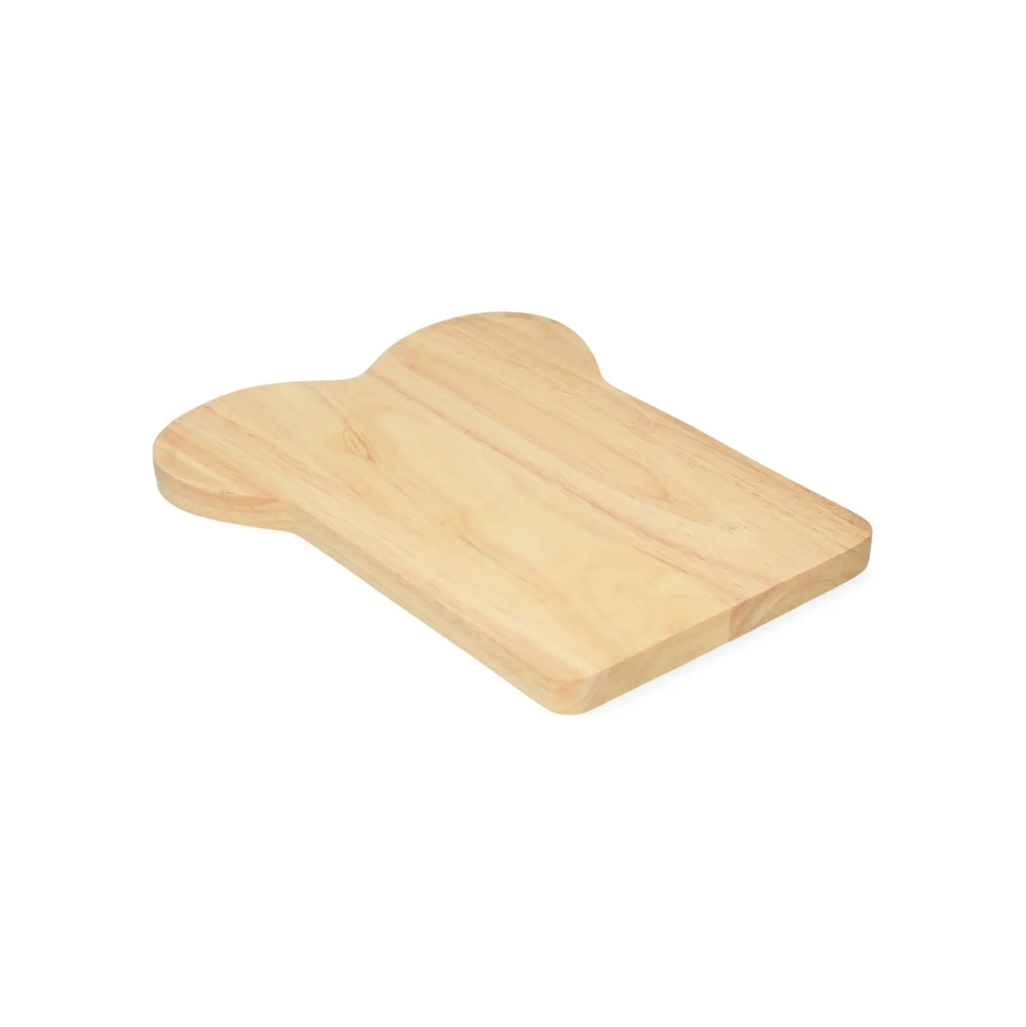 Boterhamplankje, rubberhout, 25,5 x16 cm