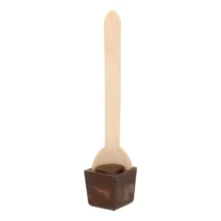 Chocolade lepel voor chocolademelk, puur, biologisch, 30 gram