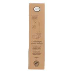 Chocolade lepel voor chocolademelk, creamy caramel, biologisch, 30 gram