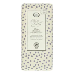 Chocoladetablet, wit, yoghurt & blauwe bes, 130 g