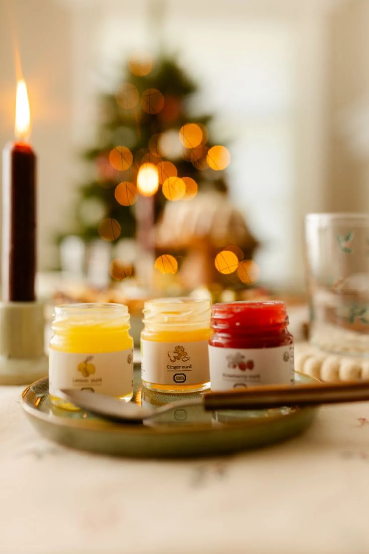 Curd trio, biologisch, cadeauset, 3 x 40 gram