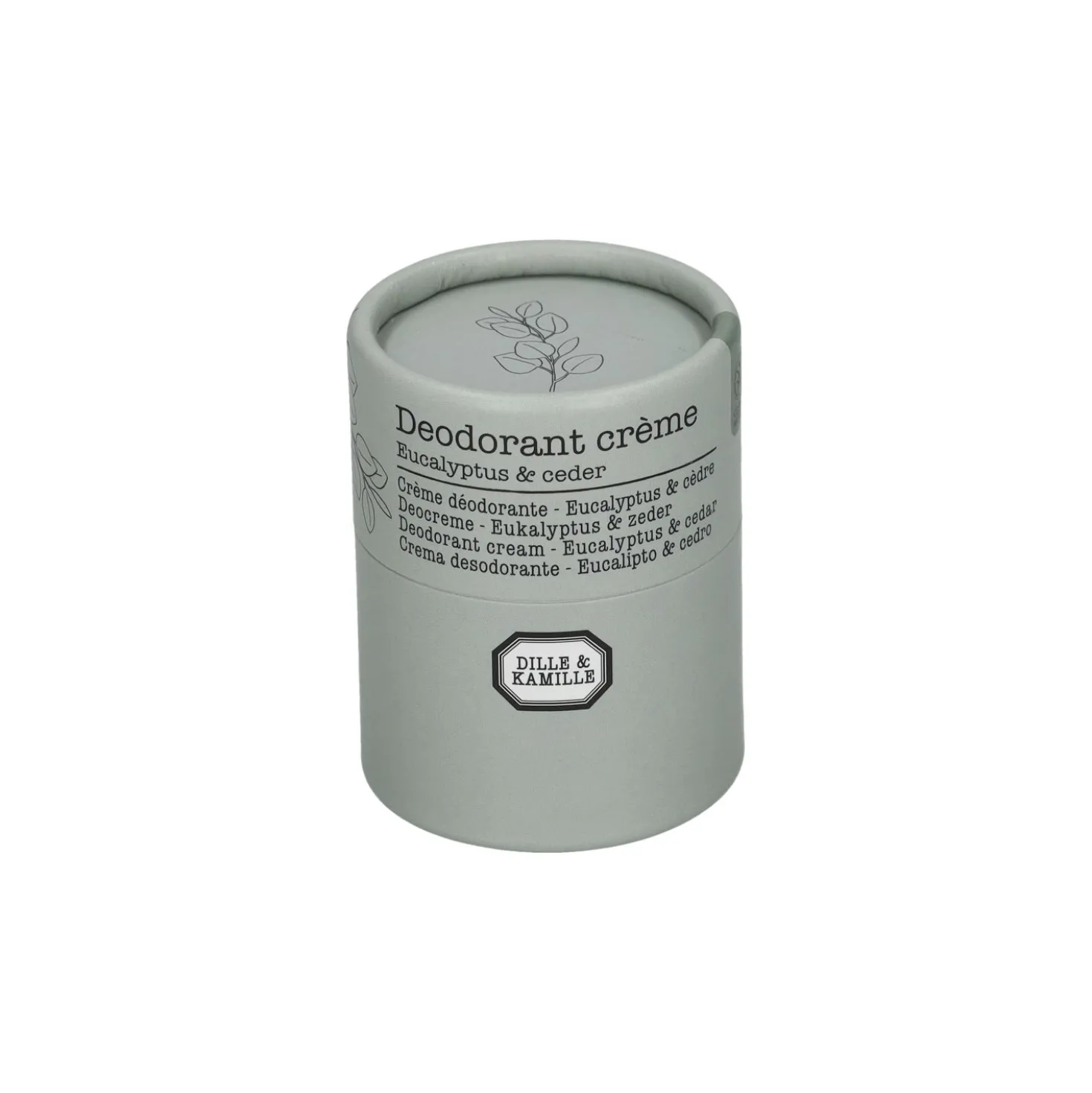 Deodorant crème, eucalyptus en ceder, 40 gram