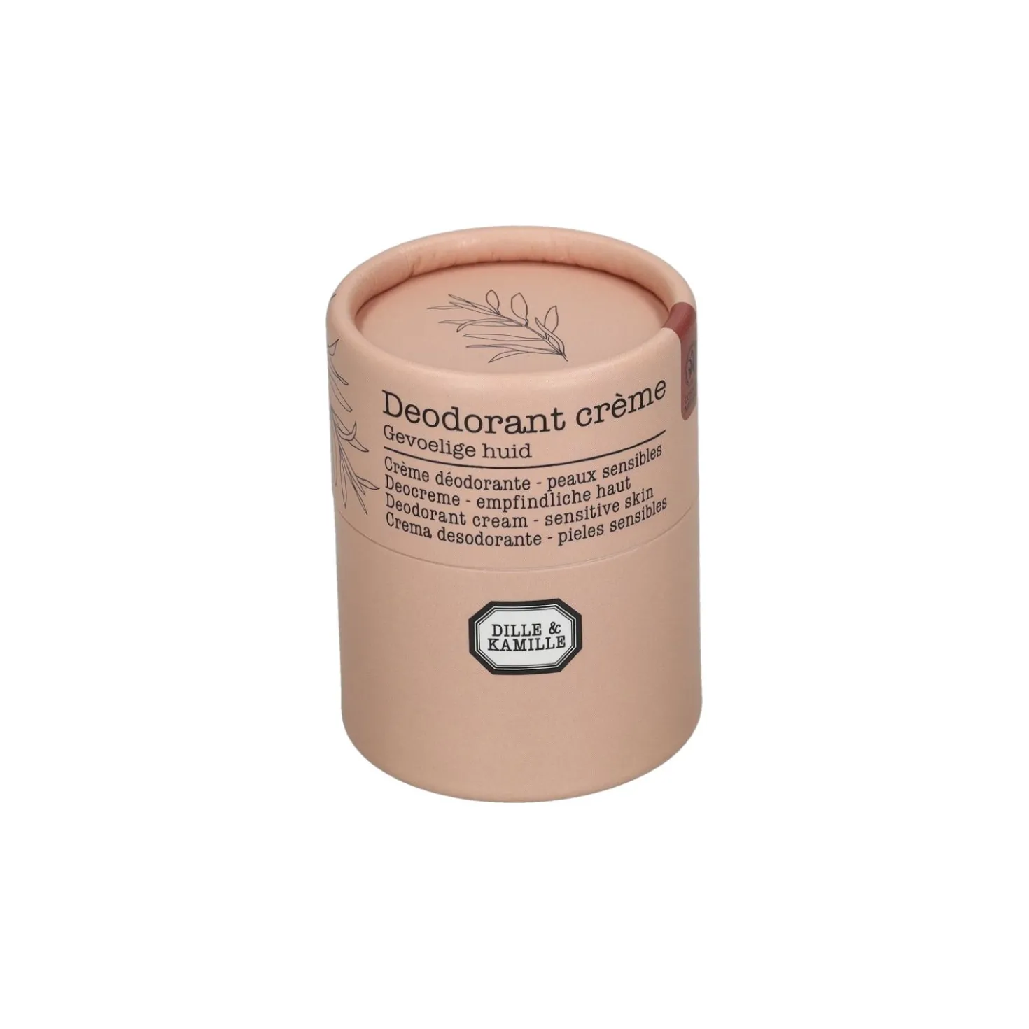 Deodorant crème, gevoelige huid, 40 gram