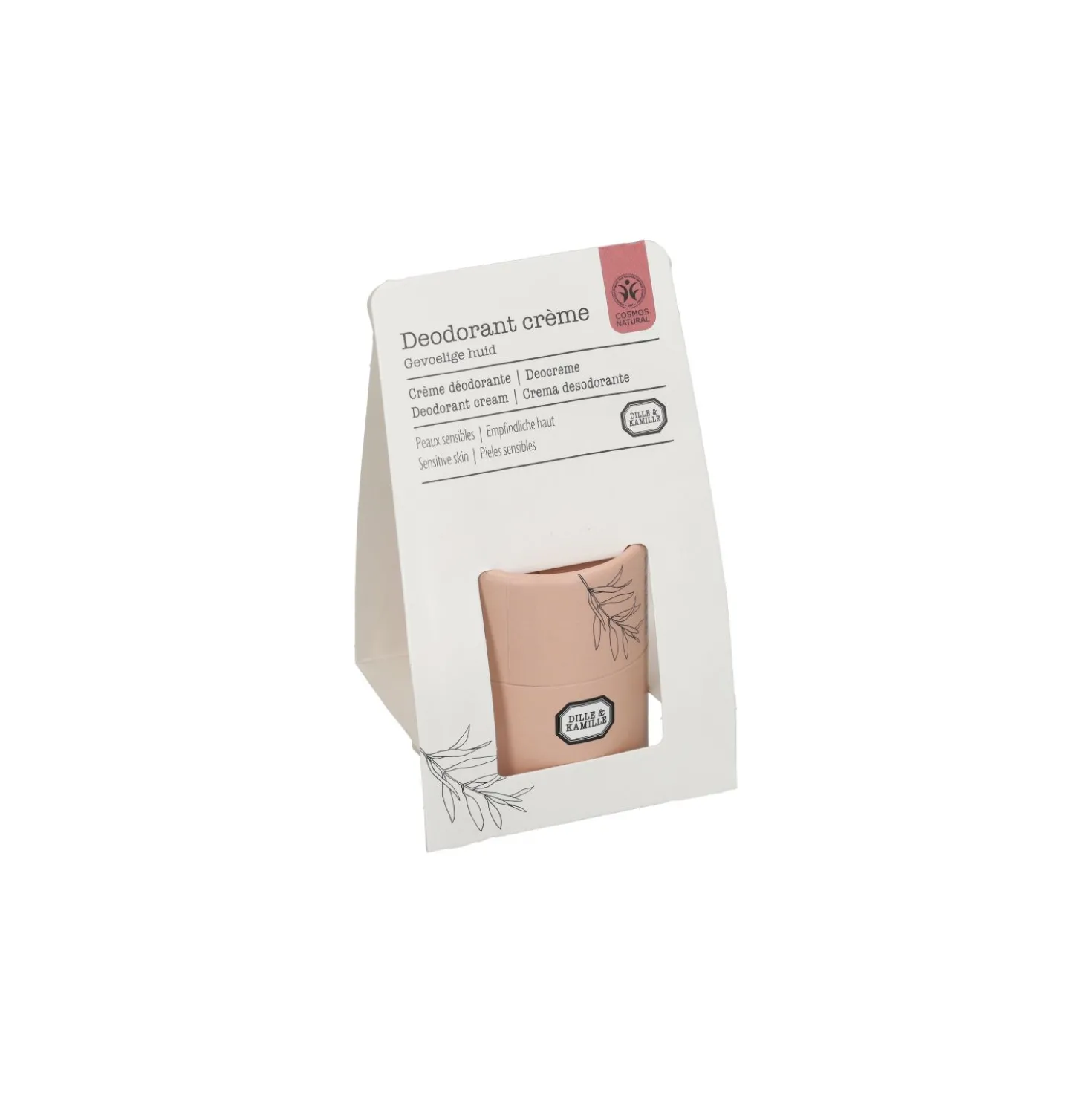 Deodorant crème, gevoelige huid, 40 gram