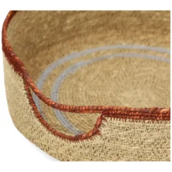 Dienblad, zeegras, Ø30 x 9 cm