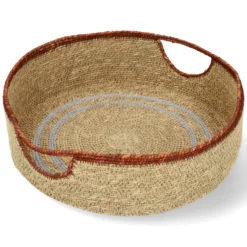 Dienblad, zeegras, Ø30 x 9 cm