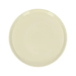Dinerbord, steengoed, beige, spikkel, Ø 25 cm