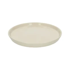 Dinerbord, steengoed, beige, spikkel, Ø 25 cm
