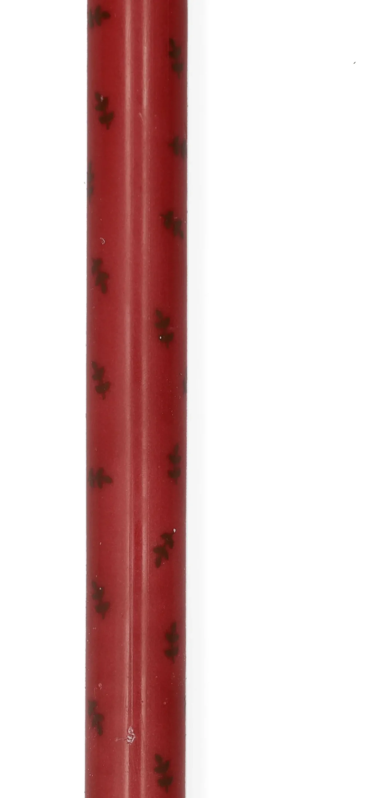 Dinerkaars, rood met takjes, 30 cm