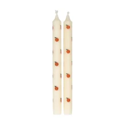 Dinerkaars, sinaasappels, 25 cm, set van 2