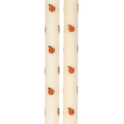 Dinerkaars, sinaasappels, 25 cm, set van 2