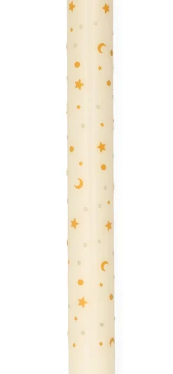 Dinerkaars, ster en maan, 30 cm, 2 stuks