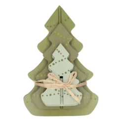 DIY kerstbomen 3D, hout, set van 3
