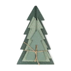 DIY kerstbomen 3D, hout, set van 3