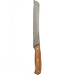 D&K broodmes, beukenhouten handvat, 32 cm
