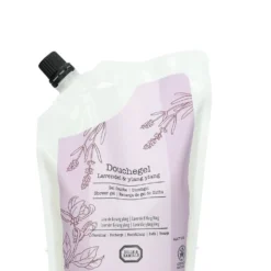 Douchegel navulling, lavendel & ylang, 500 ml