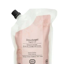 Douchegel navulling, vijg & roos, 500 ml