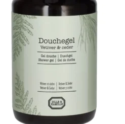Douchegel, vetiver & ceder, 300 ml