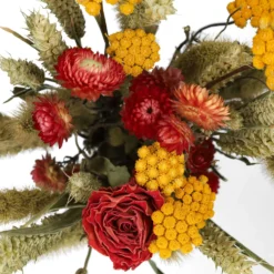 Droogbloemen, gemengd herfstboeket