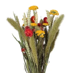Droogbloemen, gemengd herfstboeket