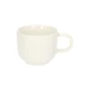 Espressomok, organisch, porselein, wit, Ø 7,7 cm