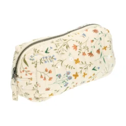 Etui, GOTS bio-katoen, veldbloemen, 20 x 9 x 7 cm