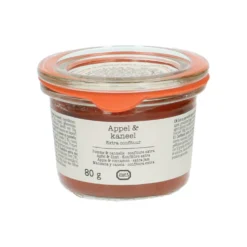 Extra-confituur, appel & kaneel, 80 gram