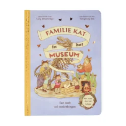 Familie kat in het museum, Lucy Brownridge