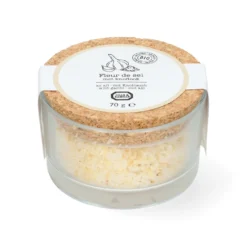 Fleur de sel knoflook, biologisch, 70gram