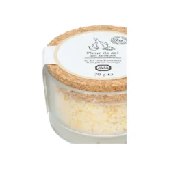 Fleur de sel knoflook, biologisch, 70gram