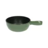 Fonduepan, gietijzer, groen