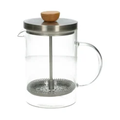 French press, roestvrijstaal, thee/koffie, 600 ml