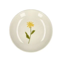 Gebaksbordje, steengoed, paardenbloem, Ø 16 cm