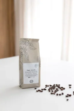 Gemalen koffie cafeïnevrij, biologisch, Finoro Peru, 250 gram