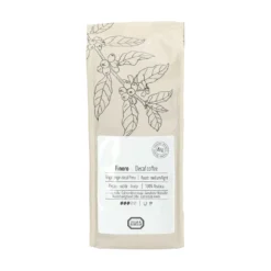 Gemalen koffie cafeïnevrij, biologisch, Finoro Peru, 250 gram