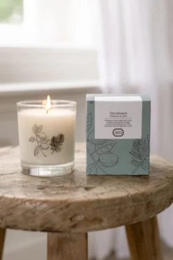 Geurkaars, bergamot en ceder, 210 gram