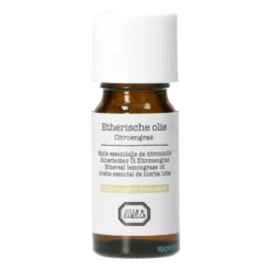 Geurolie, citroengras, biologisch, etherische olie, 10 ml