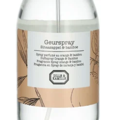Geurspray, sinaasappel en bamboe, 250 ml