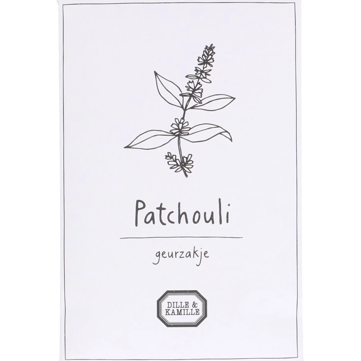 Geurzakje, patchouli